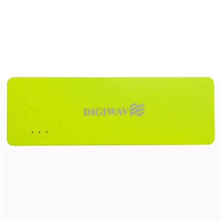 Cb Distributing DCP1030G Green 3000Mah Portable Smart Power Bank - Green ST3537731